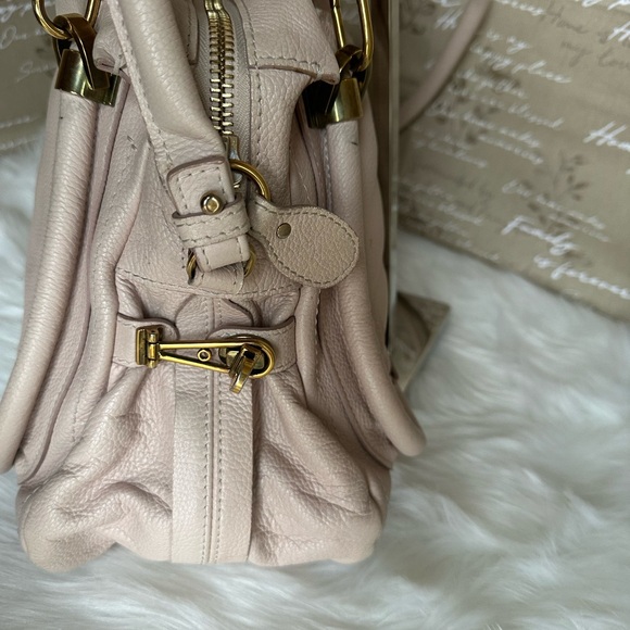 Chloe Paraty Blush Pink Leather Handbag - Picture 6 of 14